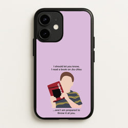 Book On Jiu-Jitsu - Sheldon  - Young Sheldon Phone Case for iPhone 12 Mini