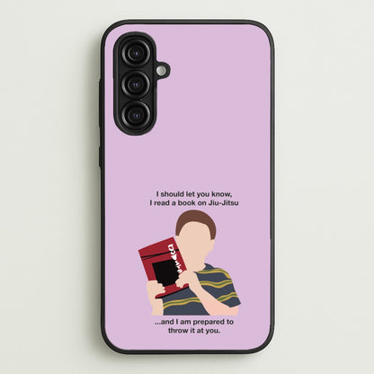 Book On Jiu-Jitsu - Sheldon  - Young Sheldon Phone Case for Galaxy A16