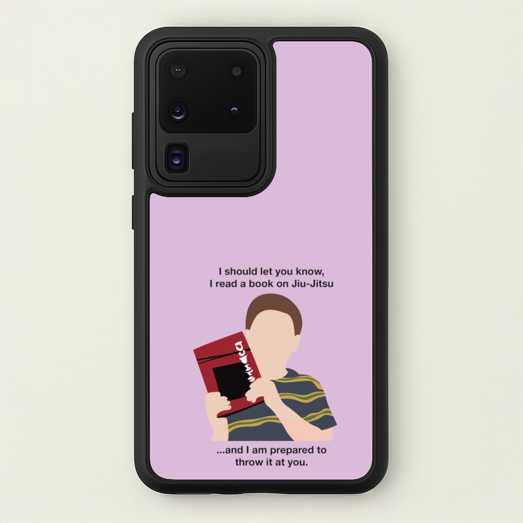 Book On Jiu-Jitsu - Sheldon  - Young Sheldon Phone Case for Galaxy S20 Ultra