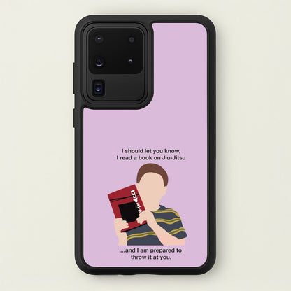 Book On Jiu-Jitsu - Sheldon  - Young Sheldon Phone Case for Galaxy S20 Ultra