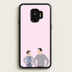 Big And Little Sheldon - Sheldon  - Young Sheldon Phone Case for Galaxy S9