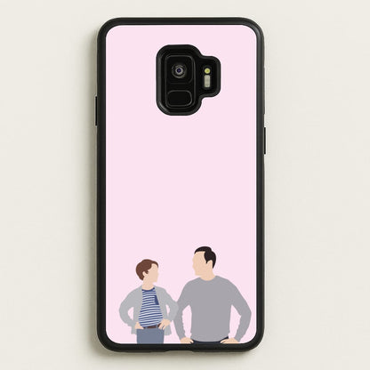 Big And Little Sheldon - Sheldon  - Young Sheldon Phone Case for Galaxy S9