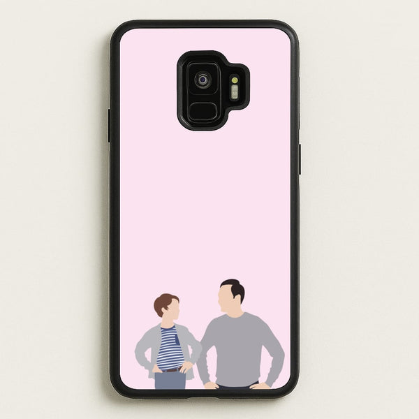 Big And Little Sheldon - Sheldon  - Young Sheldon Phone Case for Galaxy S9