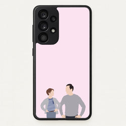 Big And Little Sheldon - Sheldon  - Young Sheldon Phone Case for Galaxy A33