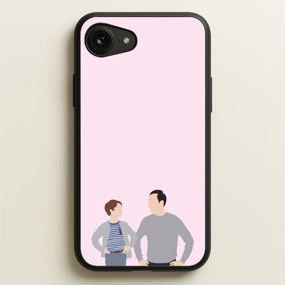 Big And Little Sheldon - Sheldon  - Young Sheldon Phone Case for iPhone 16e