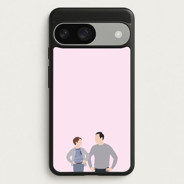 Big And Little Sheldon - Sheldon  - Young Sheldon Phone Case for Google Pixel 9 / 9 Pro