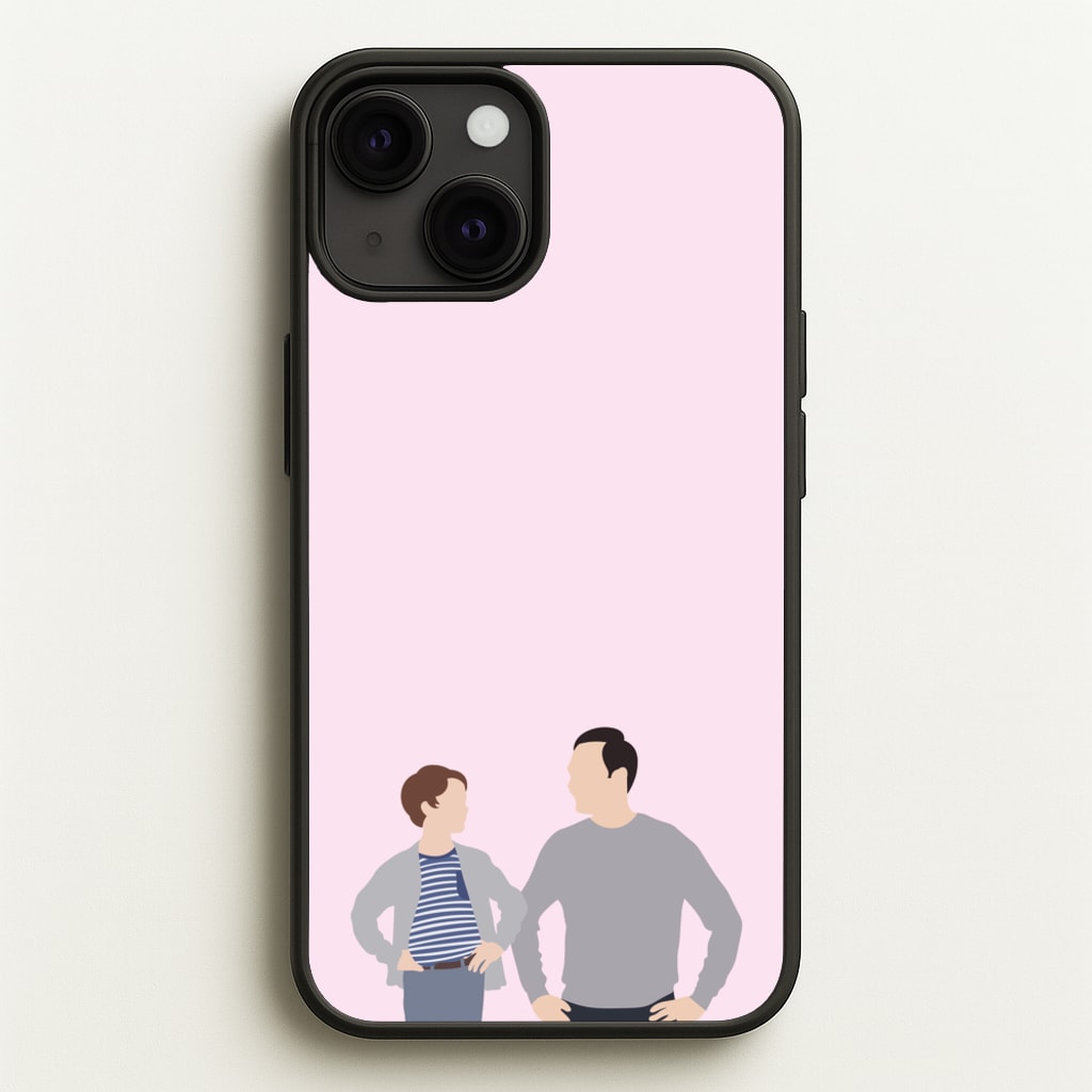 Big And Little Sheldon - Sheldon  - Young Sheldon Phone Case for iPhone 13
