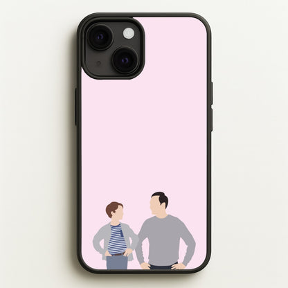 Big And Little Sheldon - Sheldon  - Young Sheldon Phone Case for iPhone 13