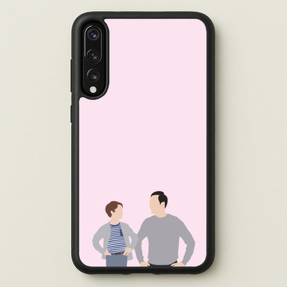 Big And Little Sheldon - Sheldon  - Young Sheldon Phone Case for Huawei P20 Pro