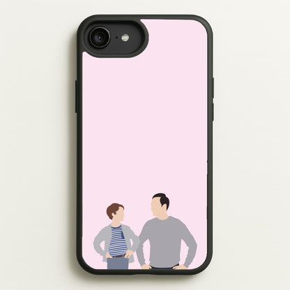 Big And Little Sheldon - Sheldon  - Young Sheldon Phone Case for iPhone 6 Plus / 7 Plus / 8 Plus