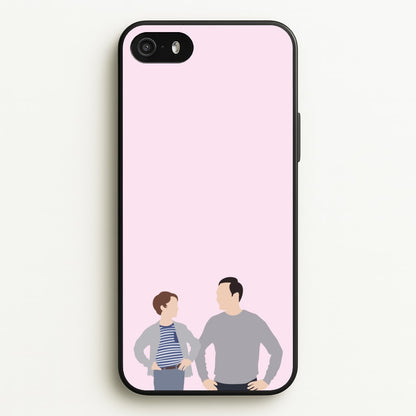 Big And Little Sheldon - Sheldon  - Young Sheldon Phone Case for iPhone 5 / 5s / SE 2016