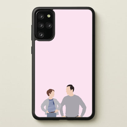Big And Little Sheldon - Sheldon  - Young Sheldon Phone Case for Galaxy S20 Plus