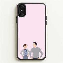 Big And Little Sheldon - Sheldon  - Young Sheldon Phone Case for iPhone XS Max