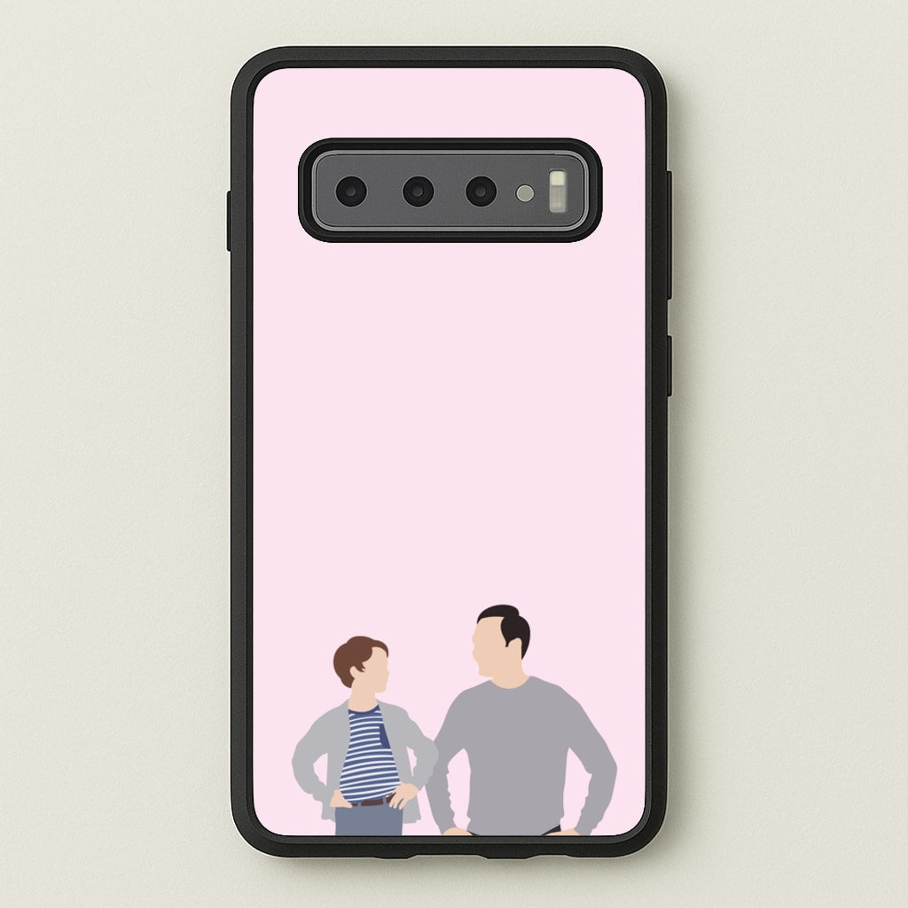 Big And Little Sheldon - Sheldon  - Young Sheldon Phone Case for Galaxy S10