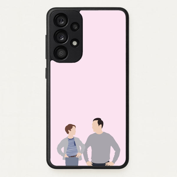 Big And Little Sheldon - Sheldon  - Young Sheldon Phone Case for Galaxy A53