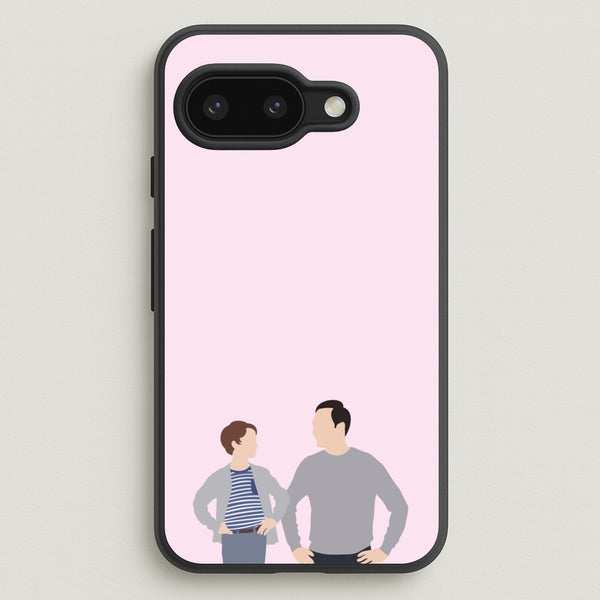 Big And Little Sheldon - Sheldon  - Young Sheldon Phone Case for Google Pixel 9a