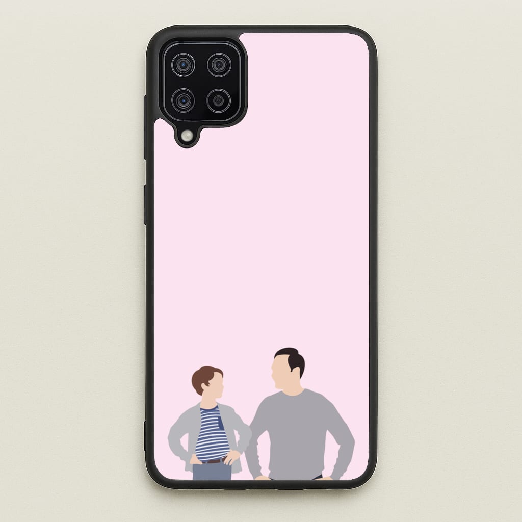 Big And Little Sheldon - Sheldon  - Young Sheldon Phone Case for Galaxy A12