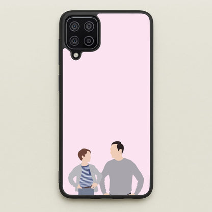 Big And Little Sheldon - Sheldon  - Young Sheldon Phone Case for Galaxy A12