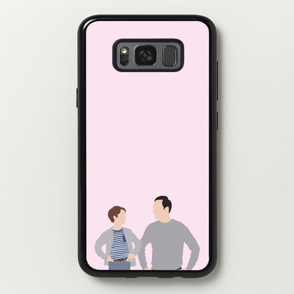 Big And Little Sheldon - Sheldon  - Young Sheldon Phone Case for Galaxy S8 Plus