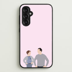 Big And Little Sheldon - Sheldon  - Young Sheldon Phone Case for Galaxy A14