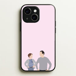 Big And Little Sheldon - Sheldon  - Young Sheldon Phone Case for iPhone 14