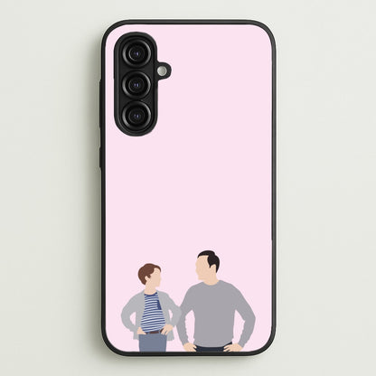 Big And Little Sheldon - Sheldon  - Young Sheldon Phone Case for Galaxy A16