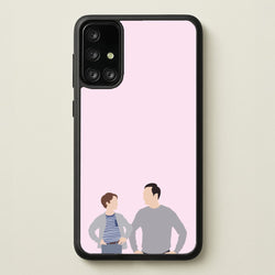 Big And Little Sheldon - Sheldon  - Young Sheldon Phone Case for Galaxy A71