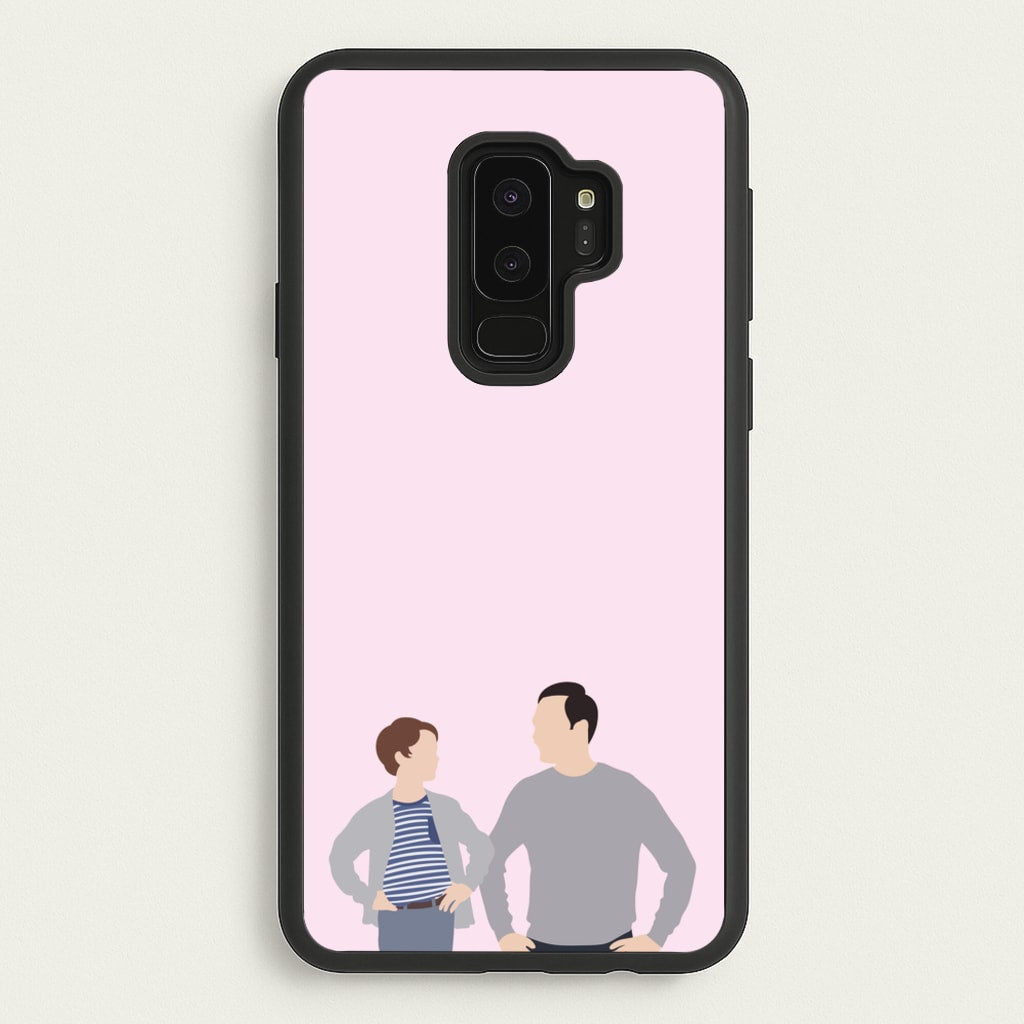 Big And Little Sheldon - Sheldon  - Young Sheldon Phone Case for Galaxy S9 Plus