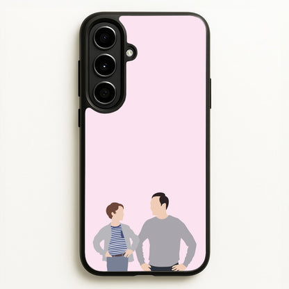 Big And Little Sheldon - Sheldon  - Young Sheldon Phone Case for Galaxy A56
