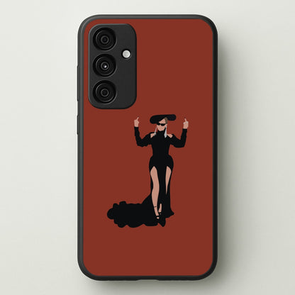 Middle Fingers - Queen B  - Beyonce Phone Case for Galaxy A35