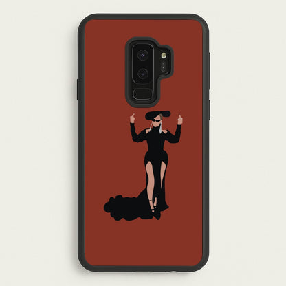 Middle Fingers - Queen B  - Beyonce Phone Case for Galaxy S9 Plus