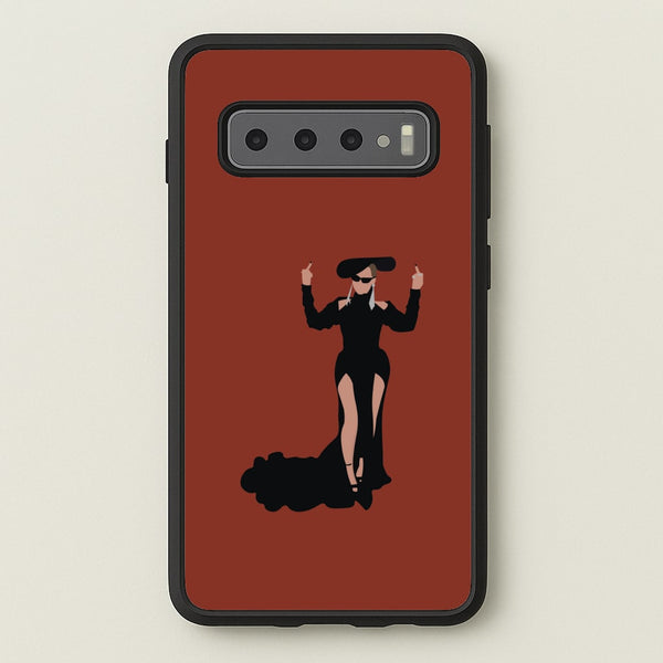Middle Fingers - Queen B  - Beyonce Phone Case for Galaxy S10