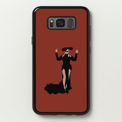Middle Fingers - Queen B  - Beyonce Phone Case for Galaxy S8 Plus