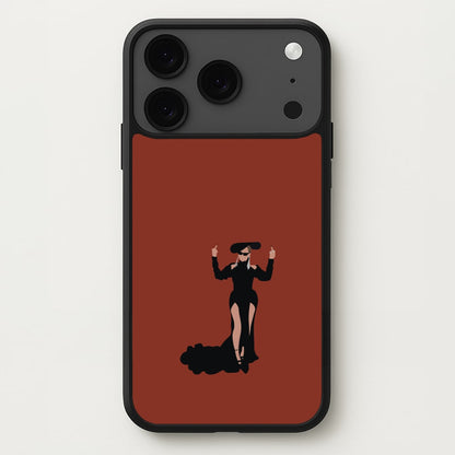 Middle Fingers - Queen B Phone Case for iPhone 17 Pro