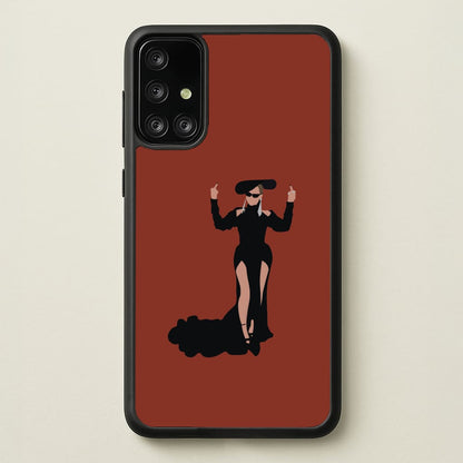 Middle Fingers - Queen B  - Beyonce Phone Case for Galaxy A71