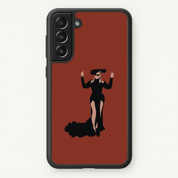 Middle Fingers - Queen B  - Beyonce Phone Case for Galaxy S21