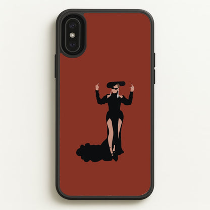 Middle Fingers - Queen B  - Beyonce Phone Case for iPhone XS Max