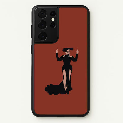 Middle Fingers - Queen B  - Beyonce Phone Case for Galaxy S21 Ultra