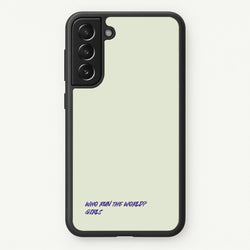 Who Run The World - Queen B  - Beyonce Phone Case for Galaxy S21 Plus