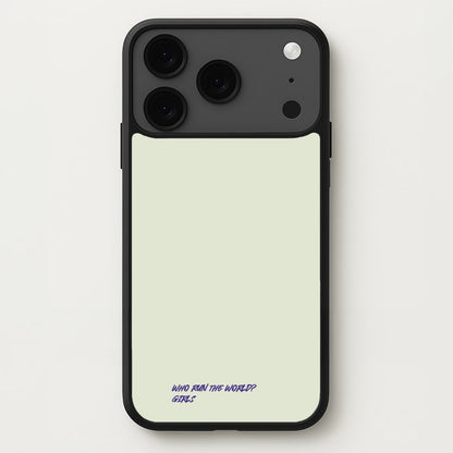 Who Run The World - Queen B Phone Case for iPhone 17 Pro