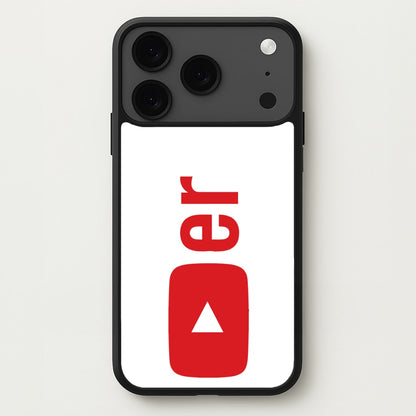 YouTuber Phone Case for iPhone 17 Pro Max