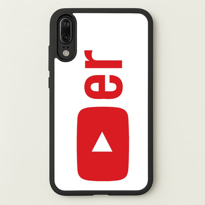 YouTuber  -  Phone Case for Huawei P20