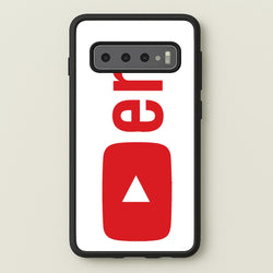 YouTuber  -  Phone Case for Galaxy S10 Plus