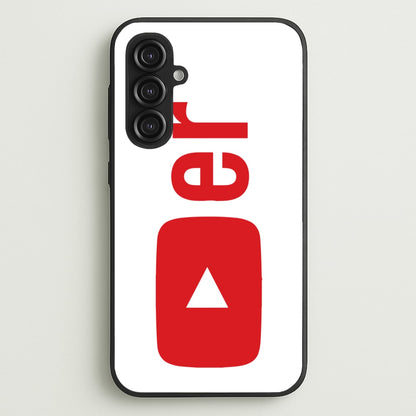 YouTuber  -  Phone Case for Galaxy S23FE