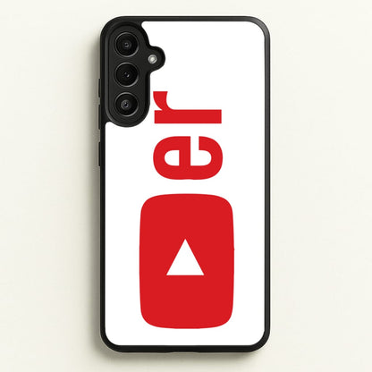 YouTuber  -  Phone Case for Galaxy A36