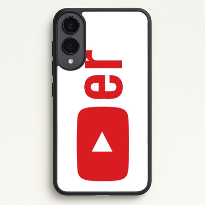 YouTuber  -  Phone Case for Galaxy S25 Edge