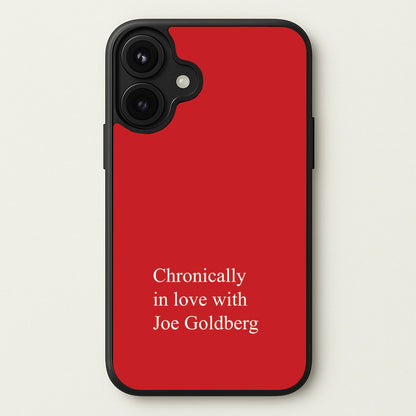 Chronically In Love With Joe Phone Case for iPhone 17