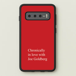 Chronically In Love With Joe  - You Phone Case for Galaxy S10 Plus
