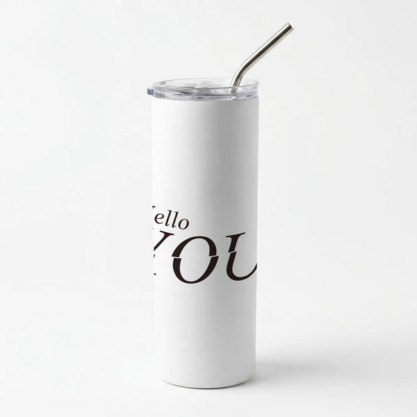 Hello You Skinny Tumbler