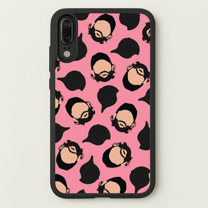 Joe And Hats Pattern  - You Phone Case for Huawei P20